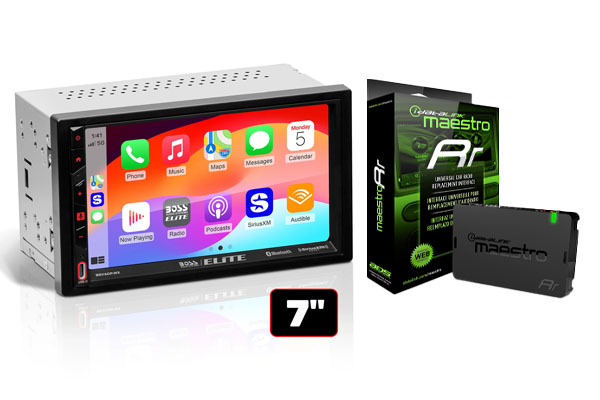  BE7ACP.WX_MRR / D-DIN, Wireless/ CarPlay & Android,SXM, 7